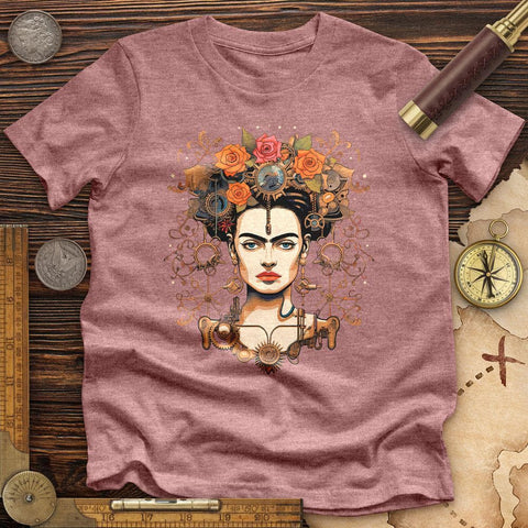 Frida Kahlo Steampunk Premium Quality Tee