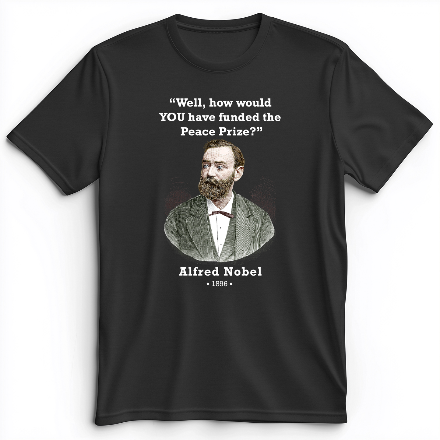 Funding Nobel Prize Premium Tee Dark Grey Heather / S