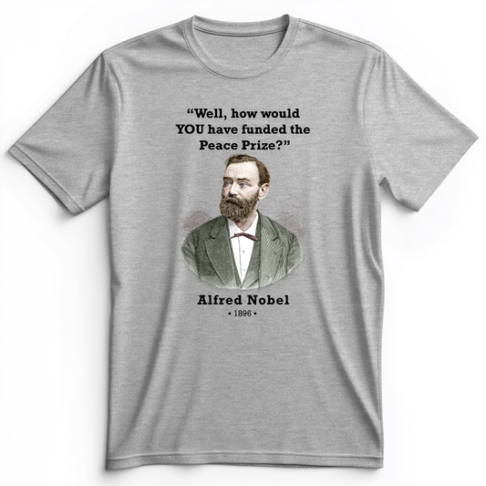 Funding Nobel Prize Premium Tee Athletic Heather / S