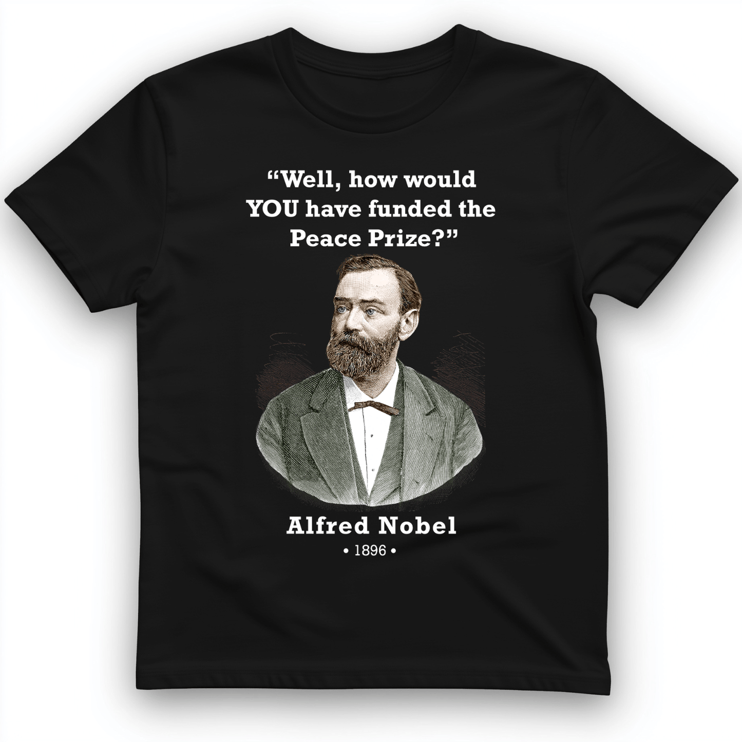 Funding Nobel Prize T-Shirt Black / S