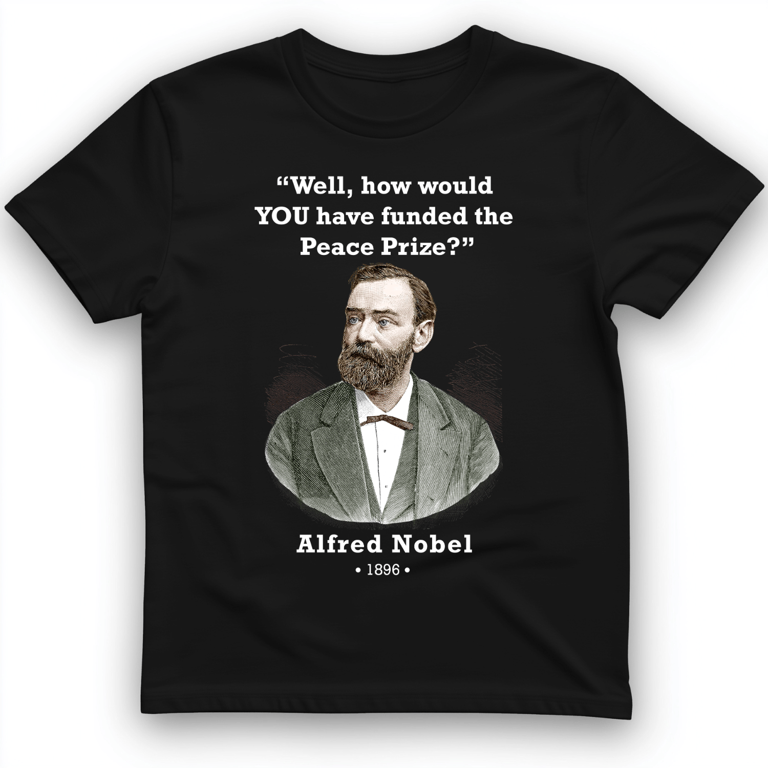 Funding Nobel Prize T-Shirt Black / S