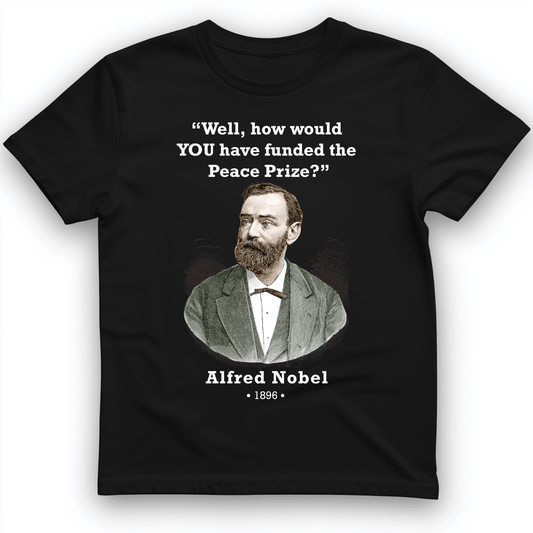 Funding Nobel Prize T-Shirt Black / S