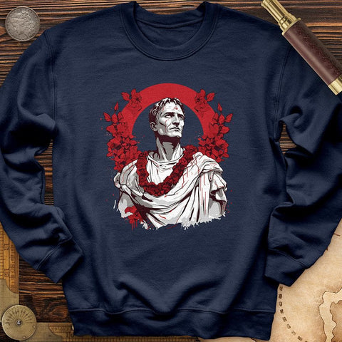 Gaius Julius Caesar Crewneck Navy / S