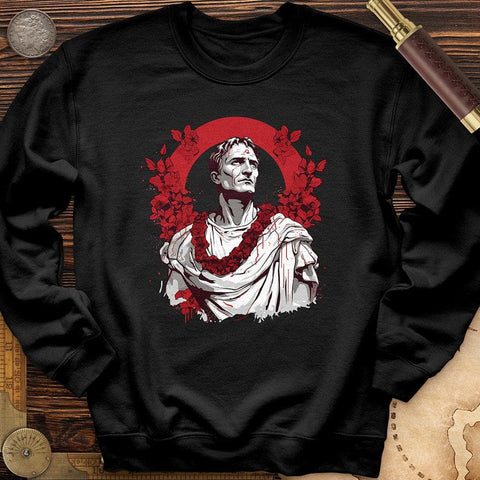 Gaius Julius Caesar Crewneck Black / S