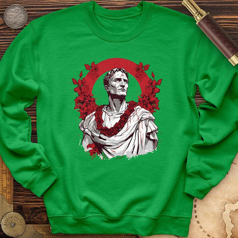 Gaius Julius Caesar Crewneck Irish Green / S