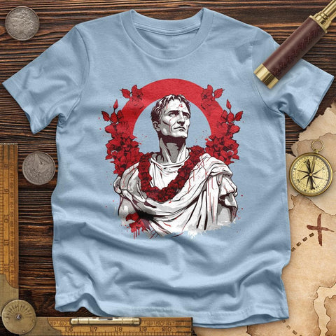 Gaius Julius Caesar High Quality Tee Light Blue / S