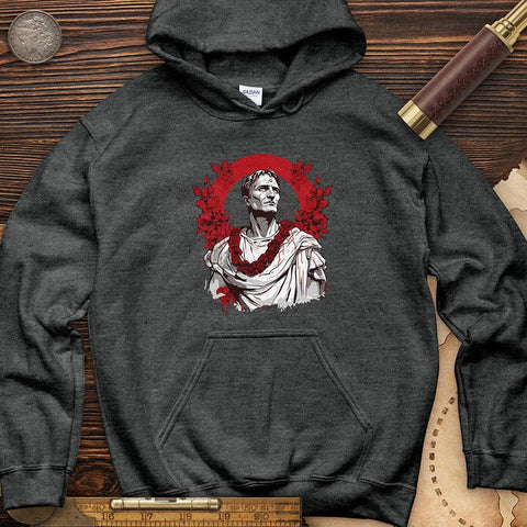 Gaius Julius Caesar Hoodie Dark Heather / S