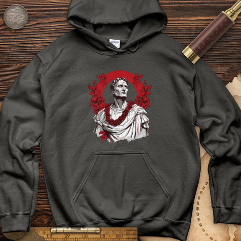 Gaius Julius Caesar Hoodie Charcoal / S