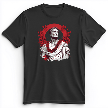 Gaius Julius Caesar Premium Tee Dark Grey Heather / S