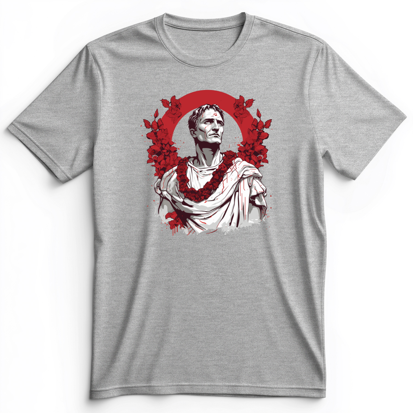 Gaius Julius Caesar Premium Tee Athletic Heather / S