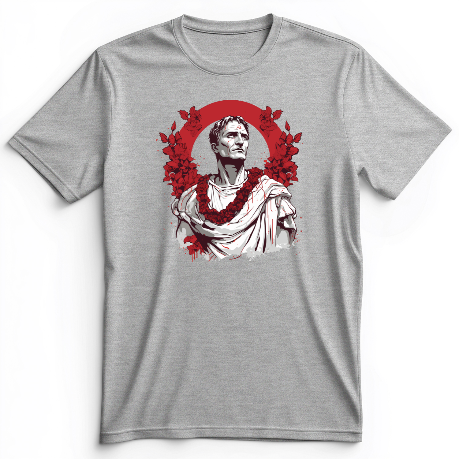 Gaius Julius Caesar Premium Tee Athletic Heather / S