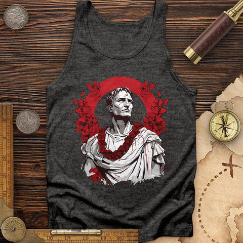 Gaius Julius Caesar Tank Charcoal Black TriBlend / XS