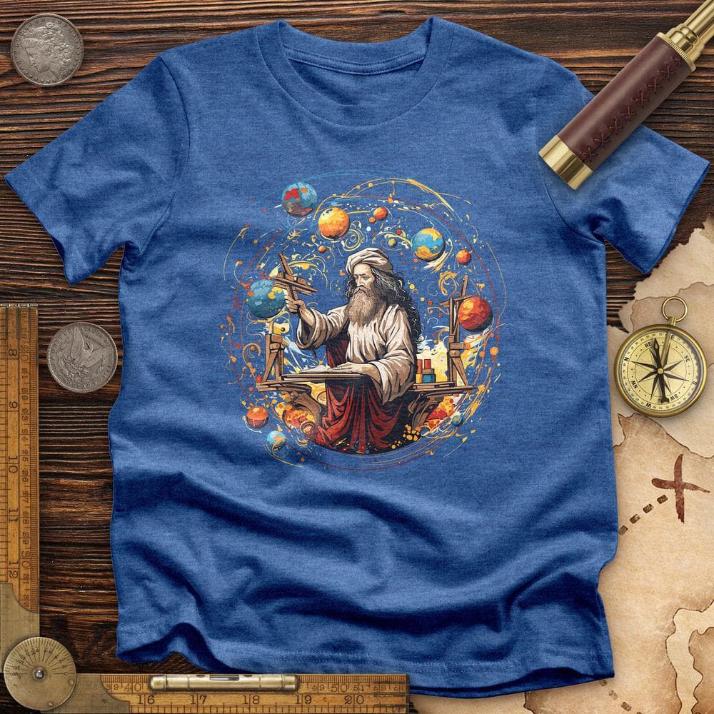 Galileo High Quality Tee Heather True Royal / S