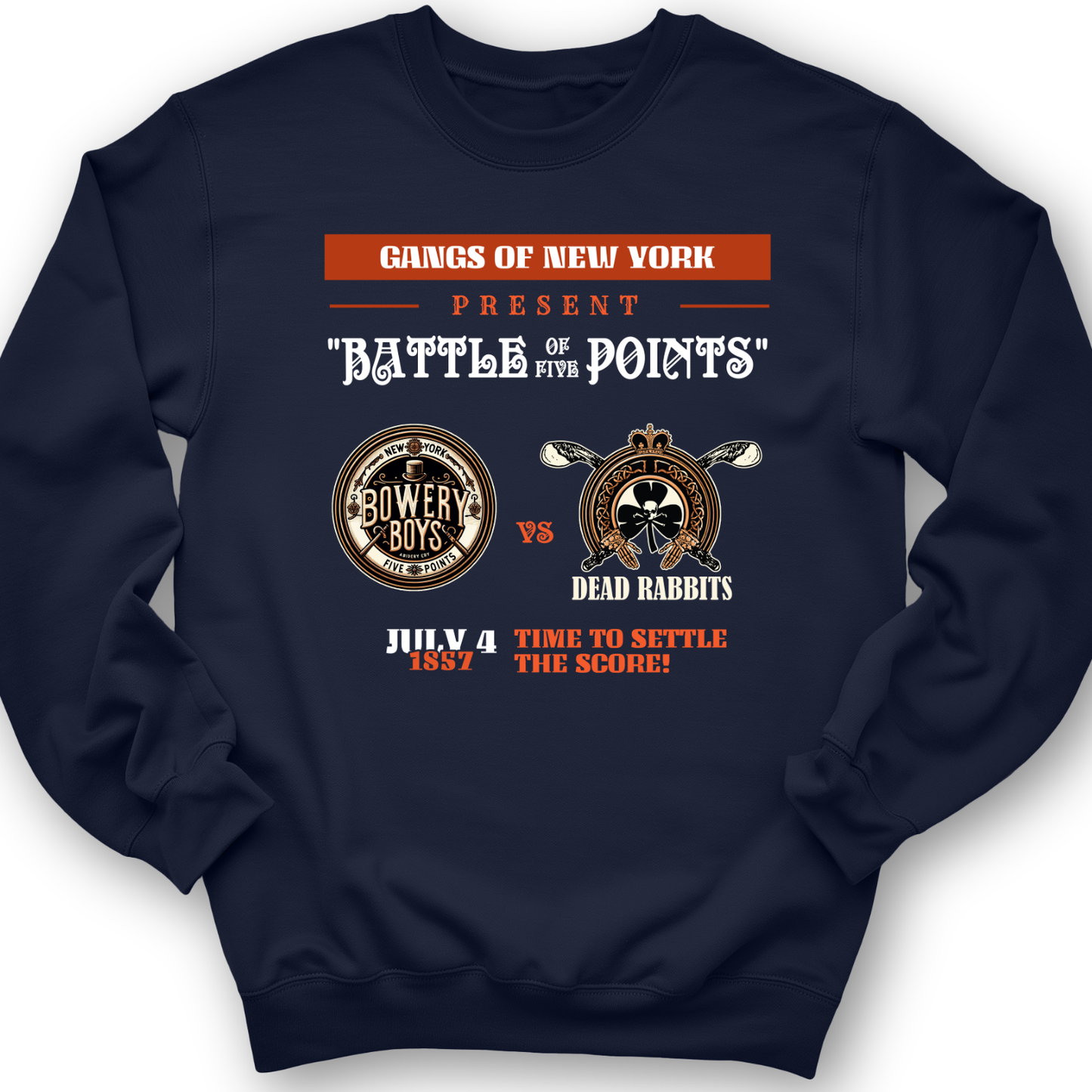 Gangs of New York Crewneck Navy / S