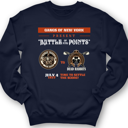 Gangs of New York Crewneck Navy / S