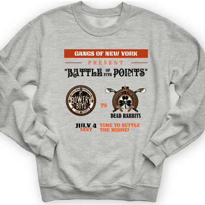 Gangs of New York Crewneck Sport Grey / S