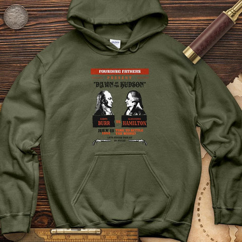 Gangs of New York Hoodie Military Green / S