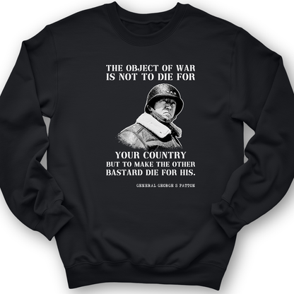 General Patton Crewneck Black / S