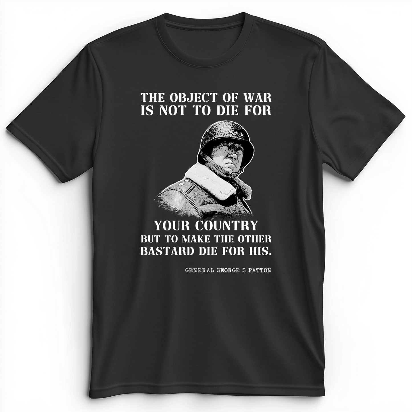 General Patton Premium Tee Dark Grey Heather / S