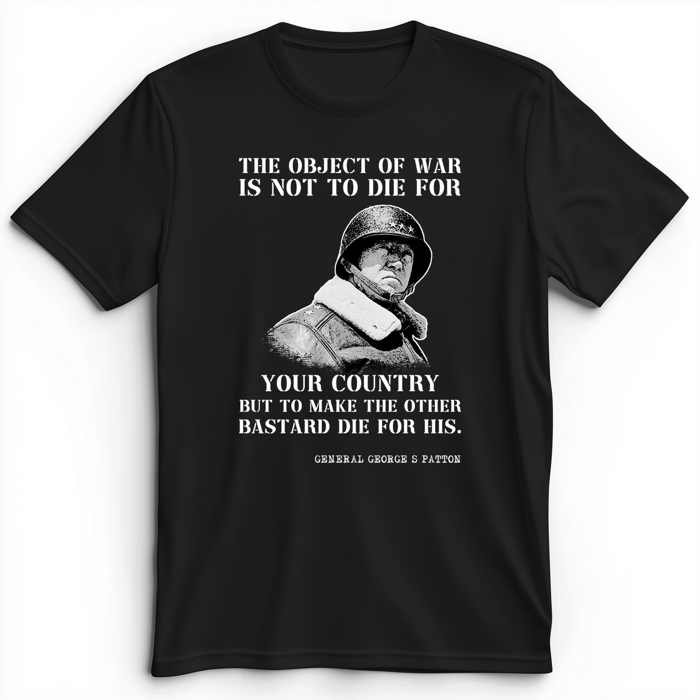 General Patton Premium Tee Black / S