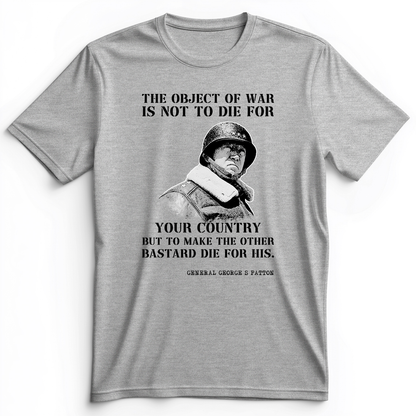General Patton Premium Tee Athletic Heather / S