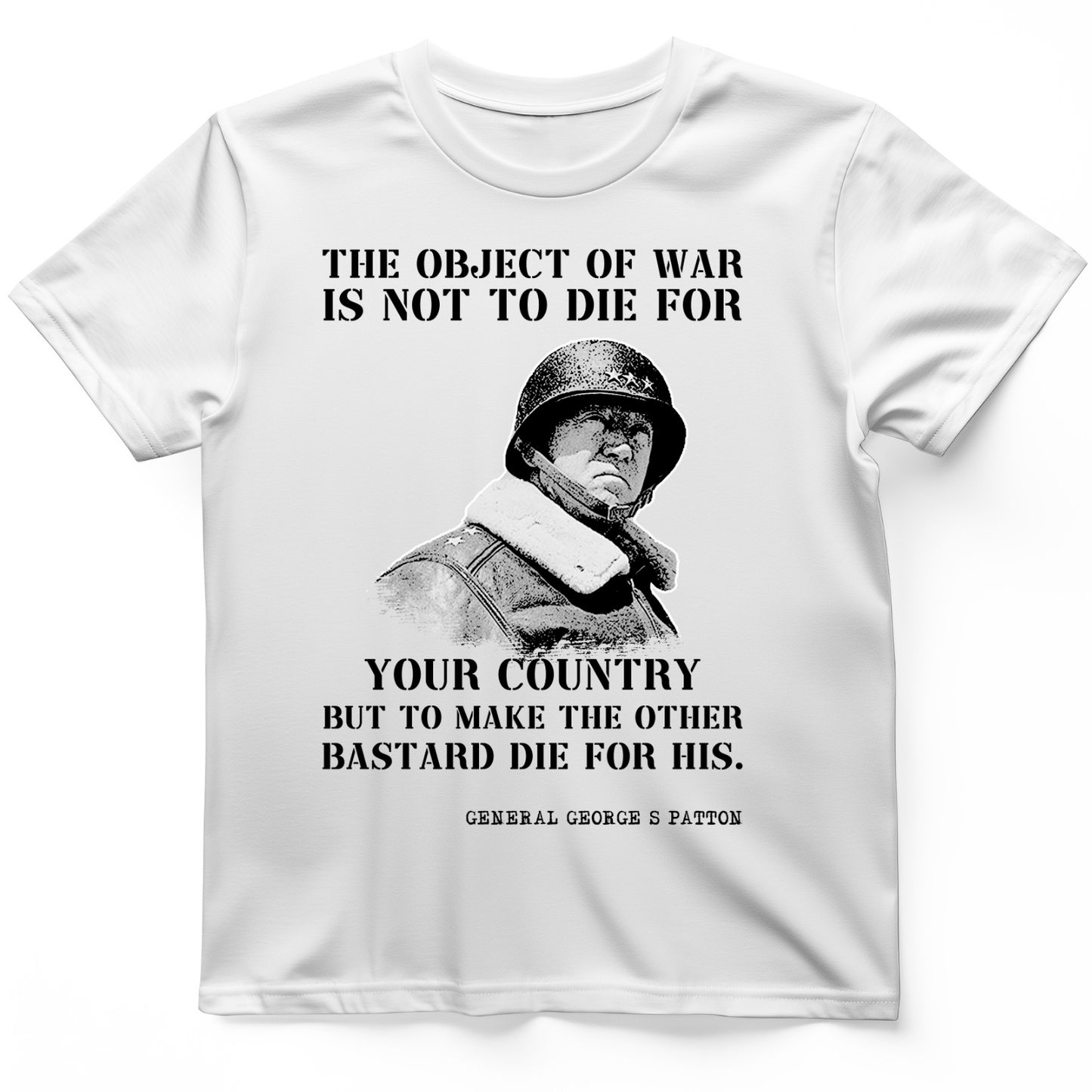 General Patton T-Shirt White / S