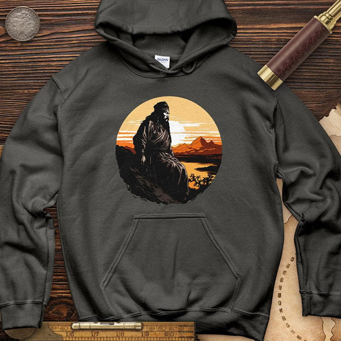 Genghis Khan Sunset Hoodie Charcoal / S