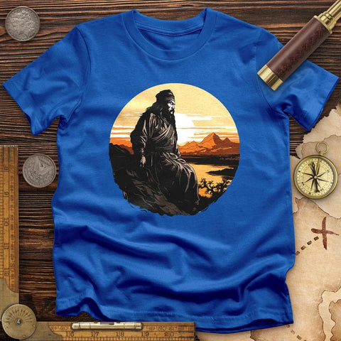 Genghis Khan Sunset T-Shirt Royal / S