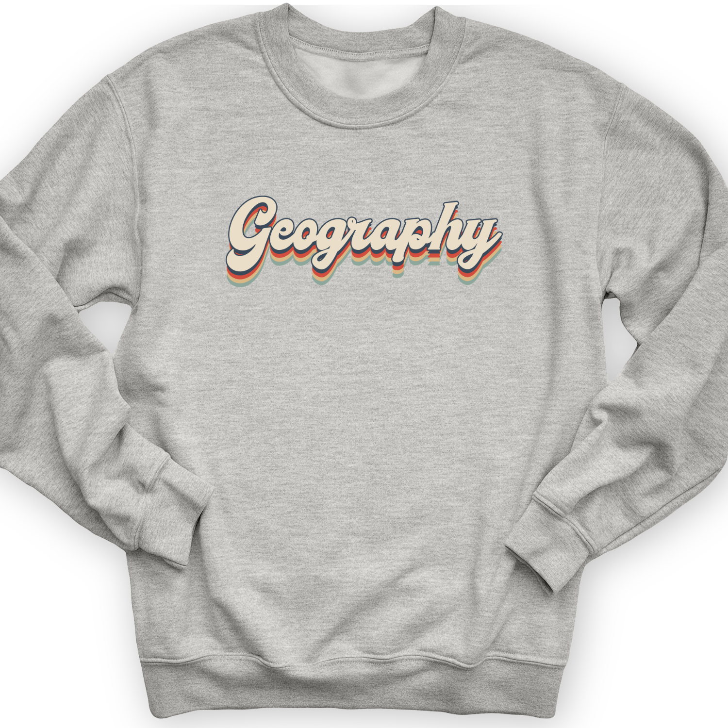 Geography Crewneck Sport Grey / S