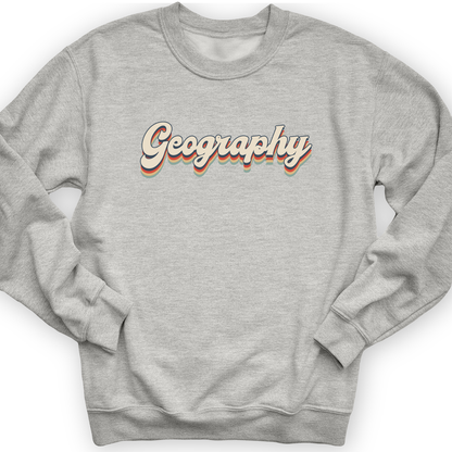 Geography Crewneck Sport Grey / S