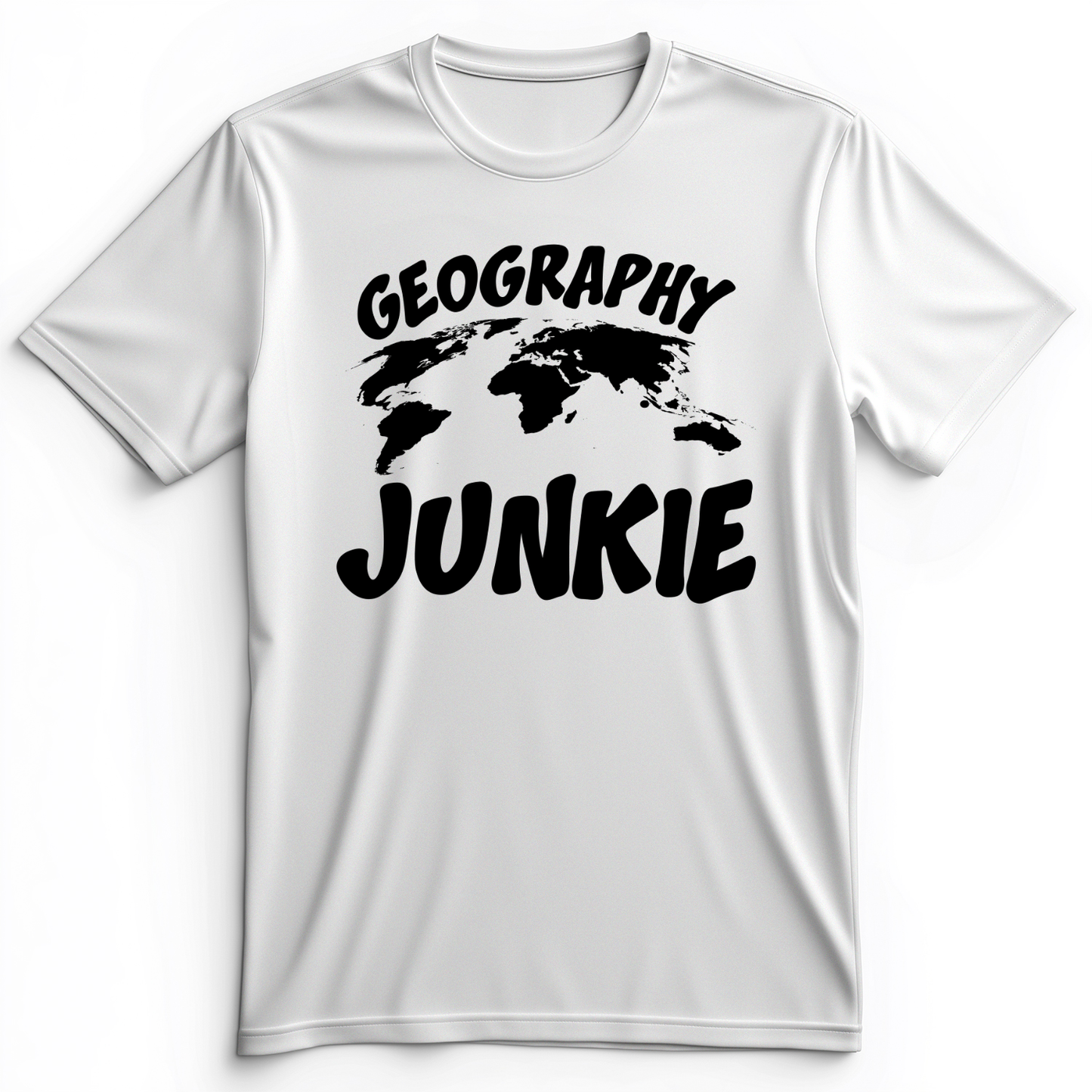 Geography Junkie Premium Tee White / S