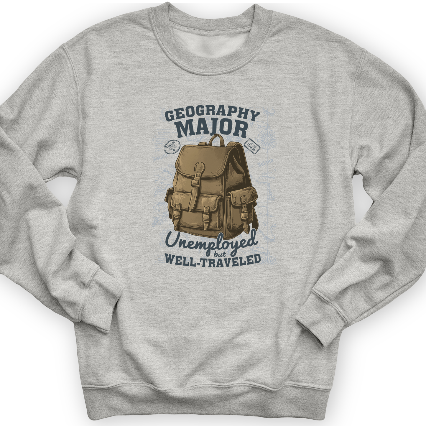 Geography Major Crewneck Sport Grey / S