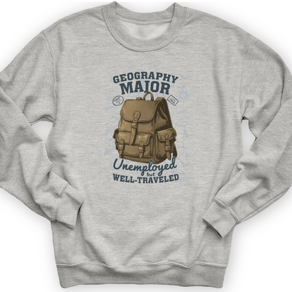 Geography Major Crewneck Sport Grey / S