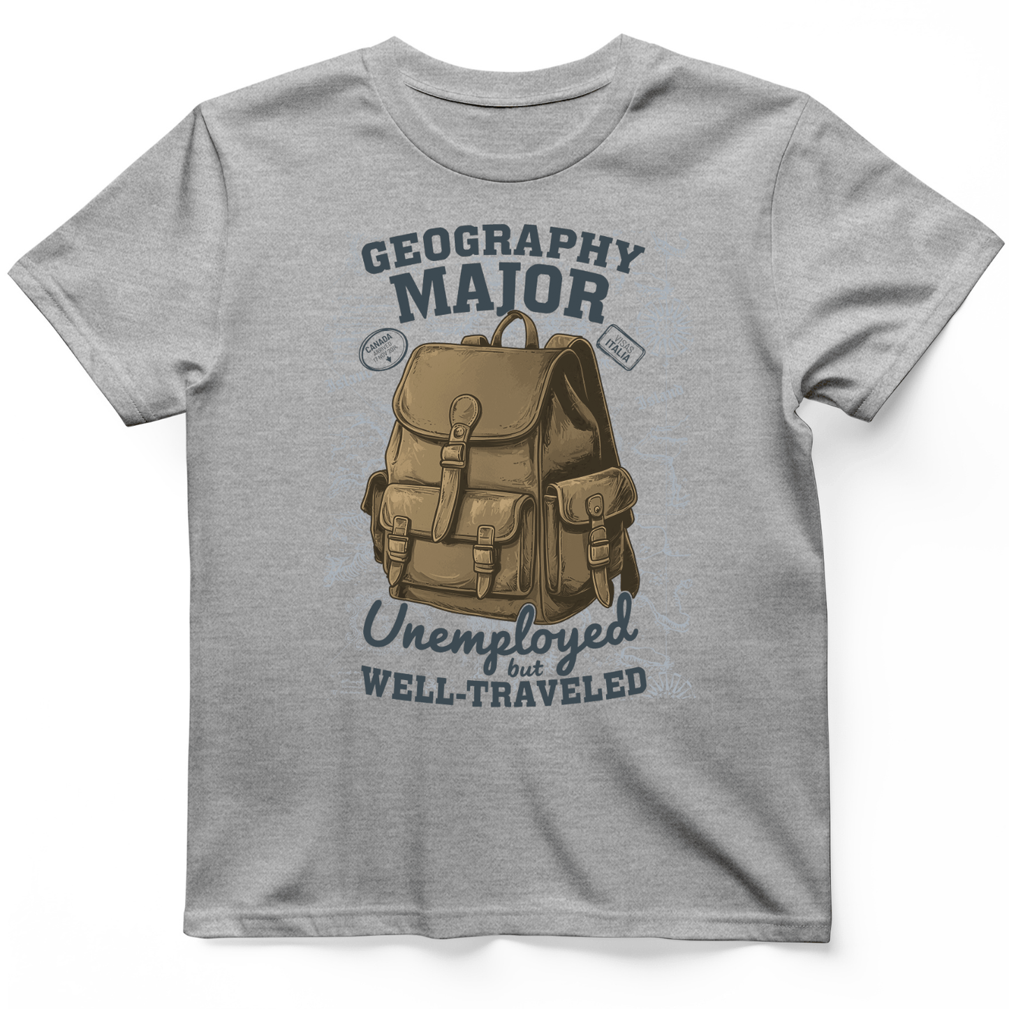 Geography Major T-Shirt Sport Grey / S