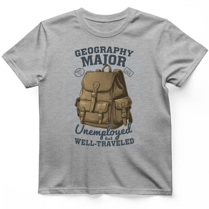 Geography Major T-Shirt Sport Grey / S