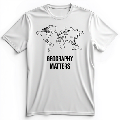 Geography Matters Premium Tee White / S