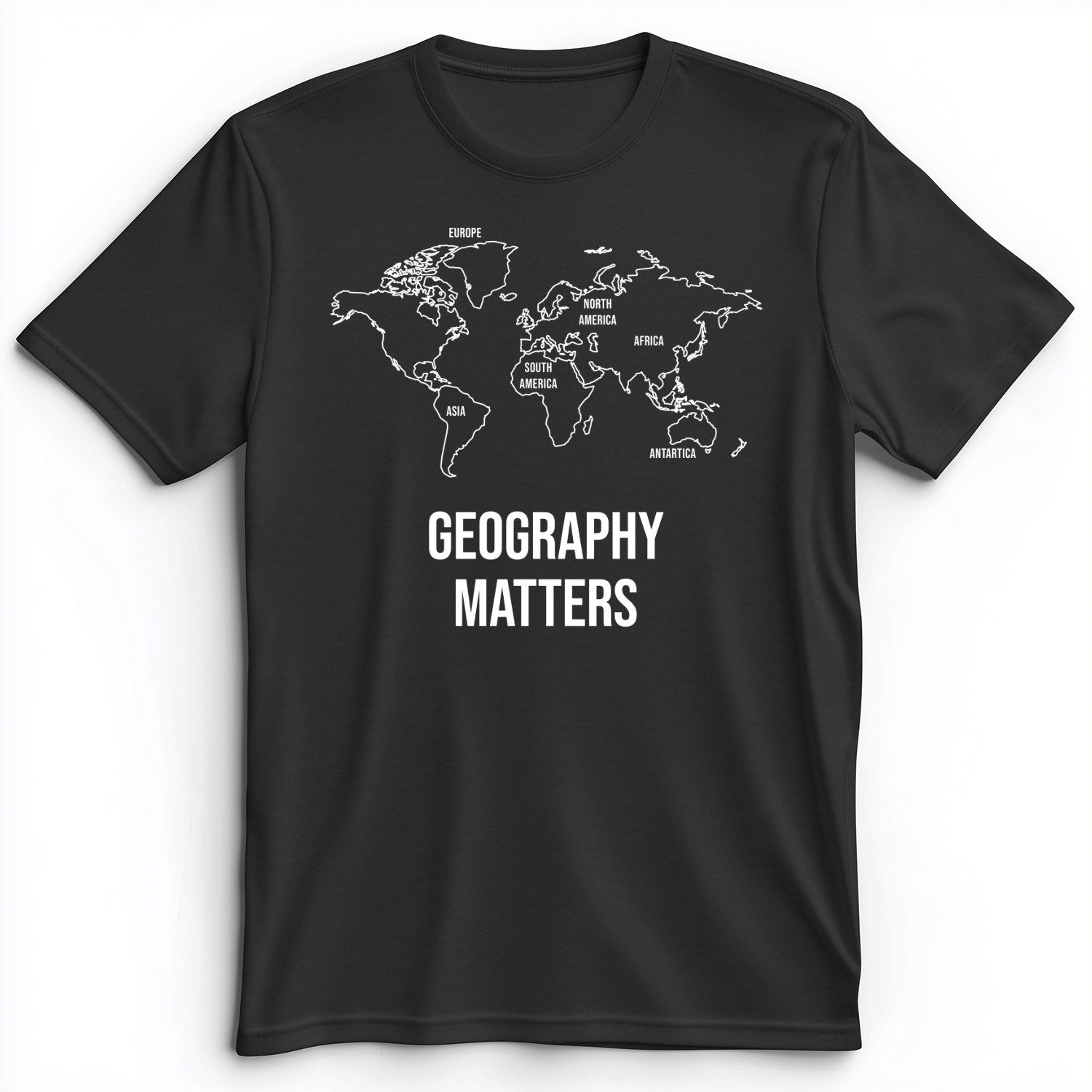 Geography Matters Premium Tee Dark Grey Heather / S