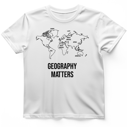 Geography Matters T-Shirt White / S