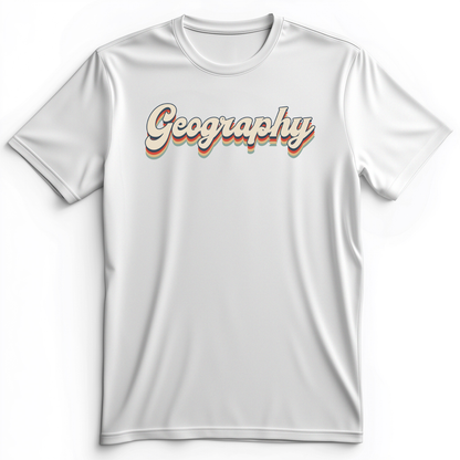 Geography Premium Tee White / S