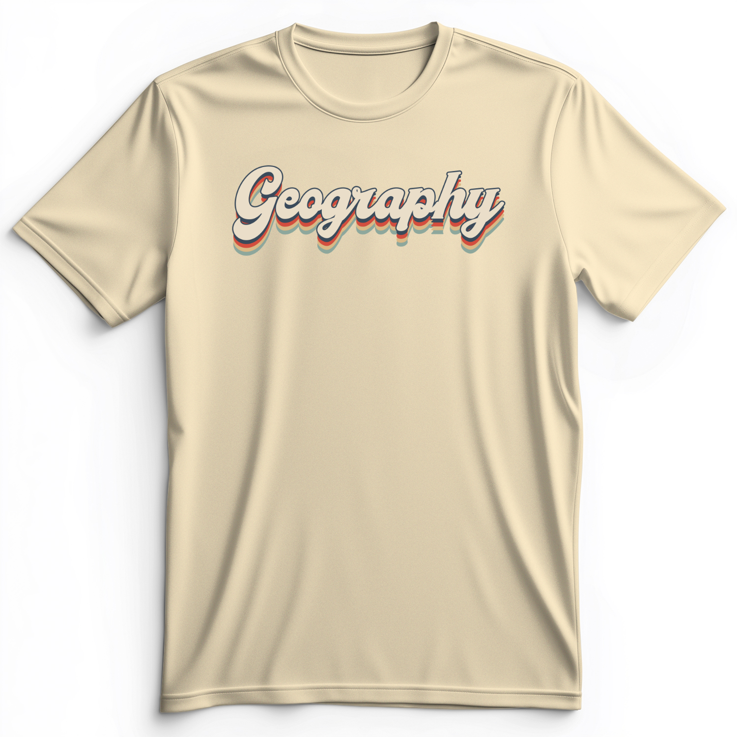 Geography Premium Tee Natural / S
