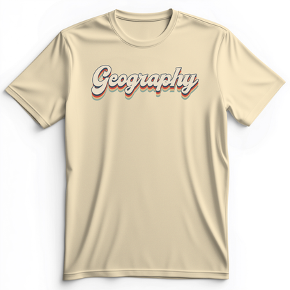 Geography Premium Tee Natural / S