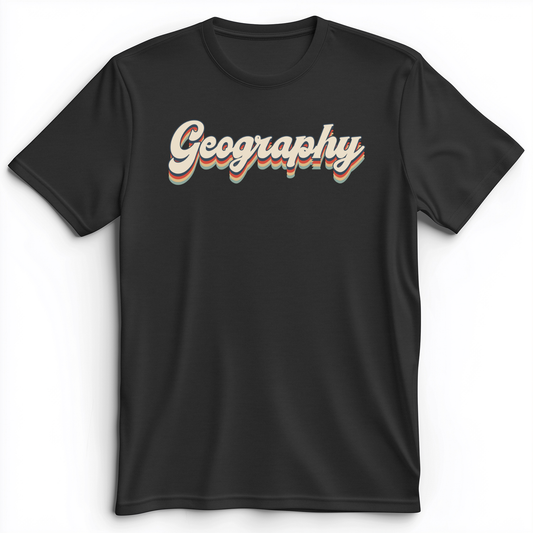 Geography Premium Tee Dark Grey Heather / S