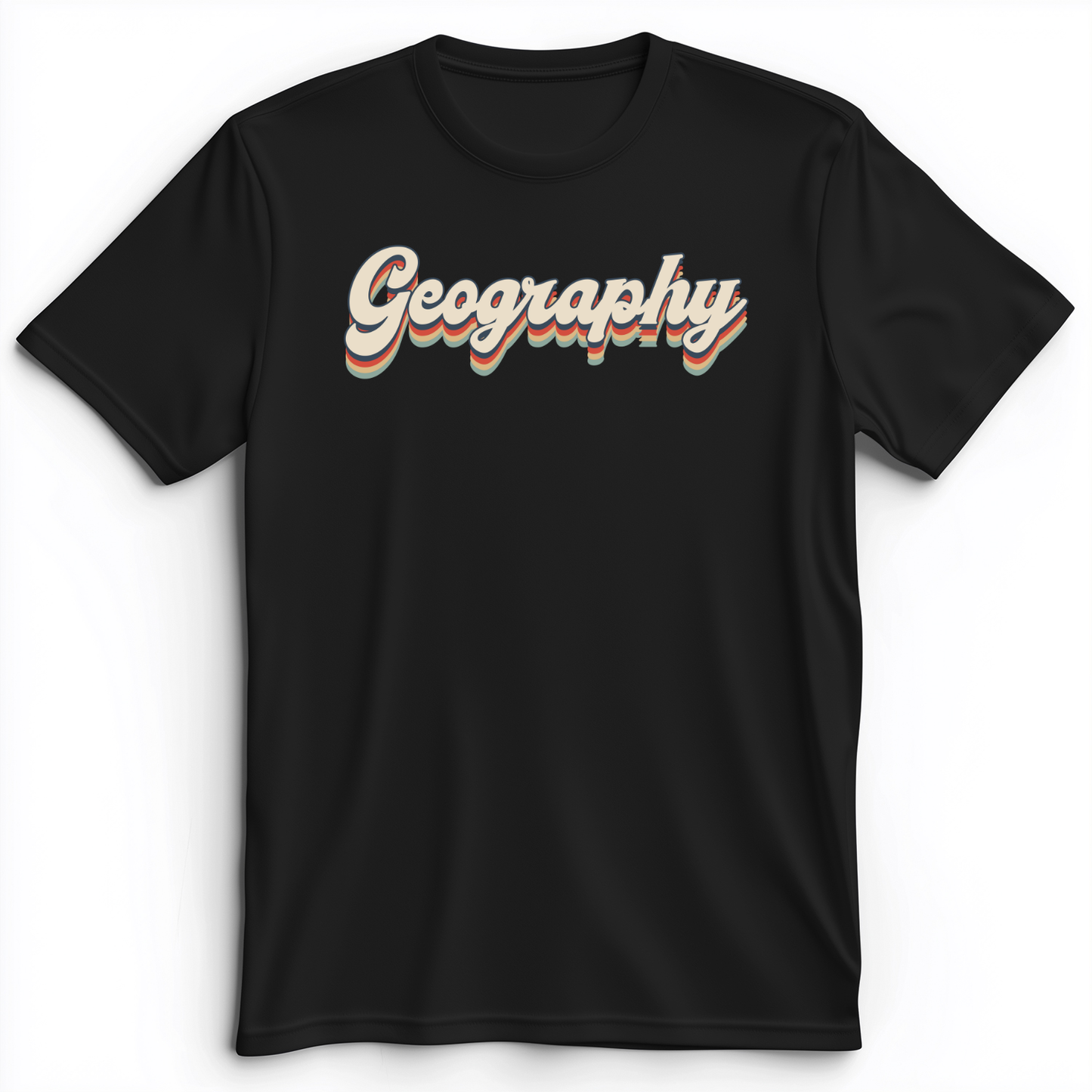 Geography Premium Tee Black / S