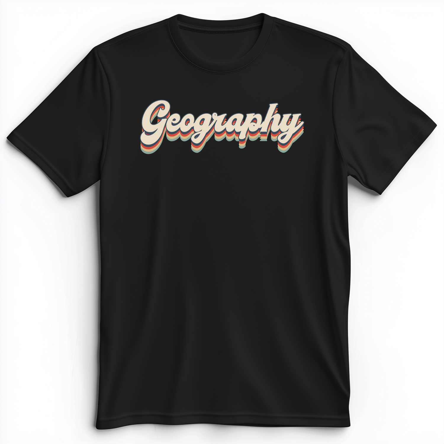 Geography Premium Tee Black / S