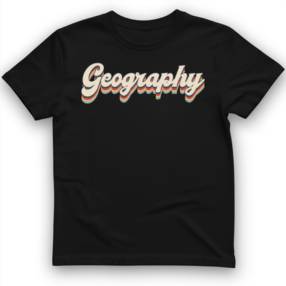 Geography T-Shirt Black / S