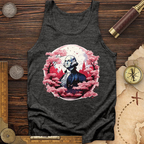 George Washington Cherry Tree Tank Charcoal Black TriBlend / XS