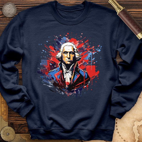 George Washington Crewneck Navy / S