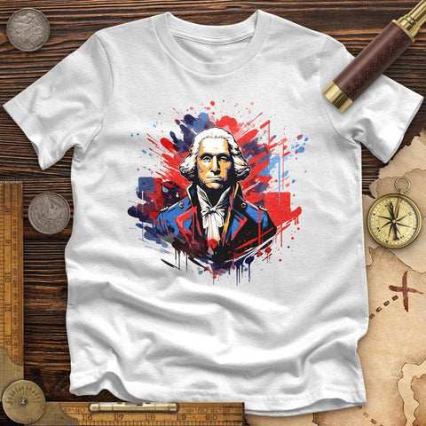 George Washington High Quality Tee White / S