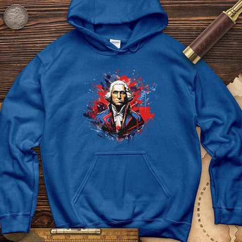 George Washington Hoodie Royal / S