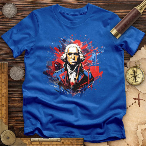 George Washington T-Shirt Royal / S